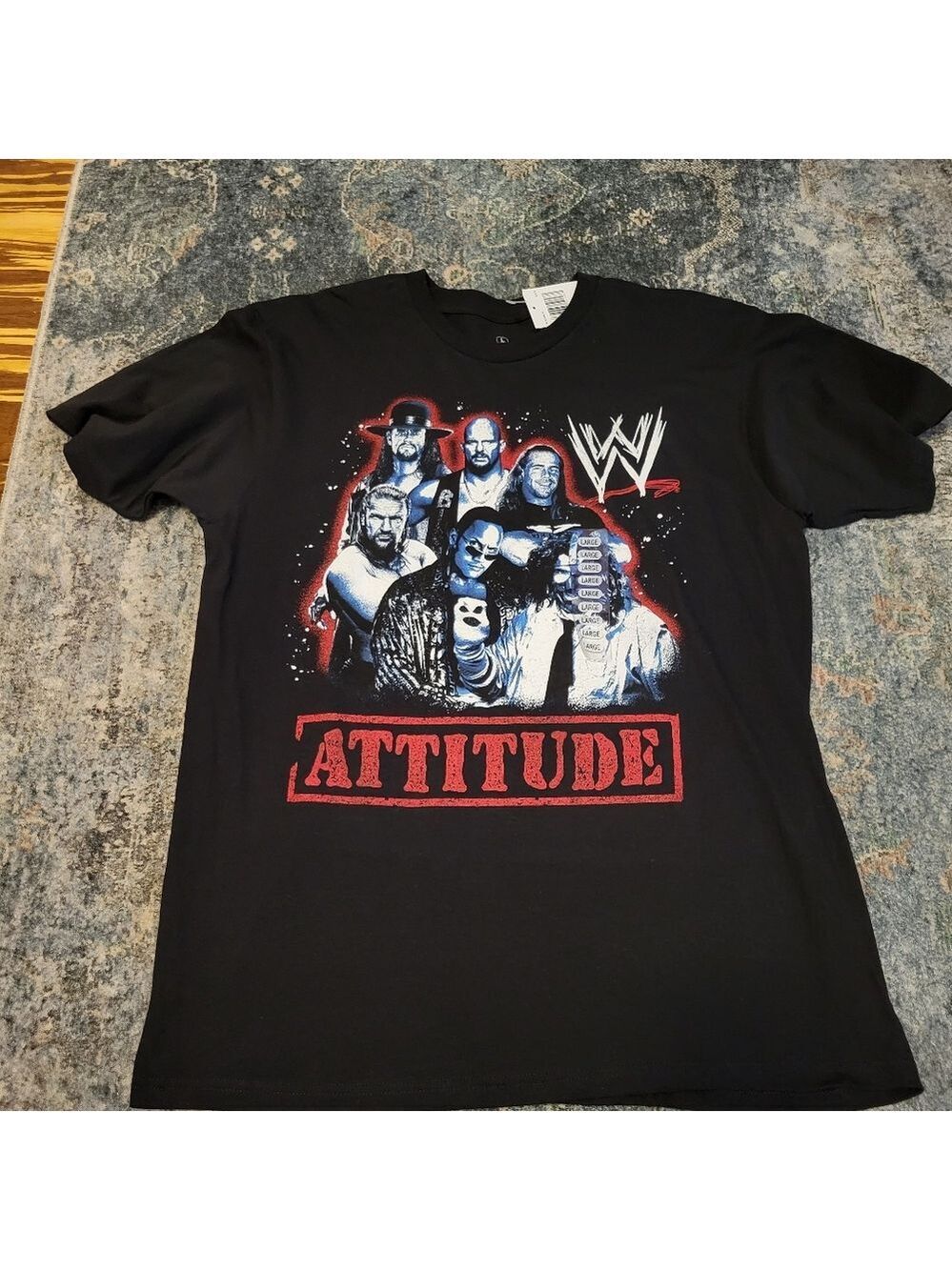 NWT Ripple Junction Black Legends T-Shirt Size L